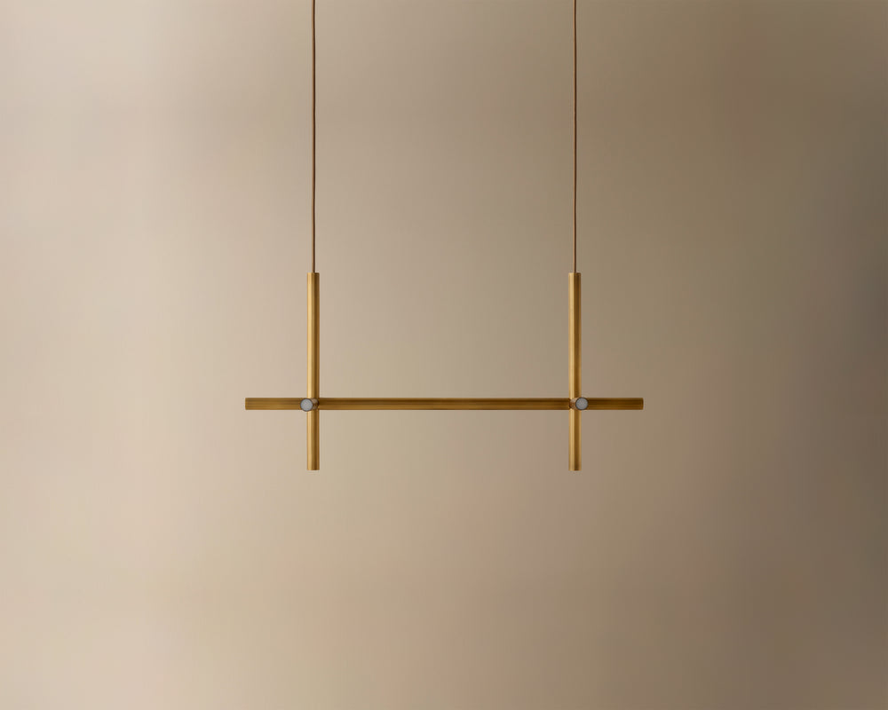 Petrine Double Pendant