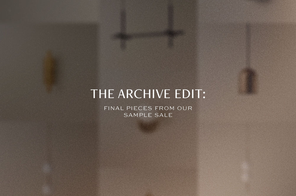 The Archive Edit: Final Pieces from our Sample Sale